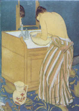 Mary Cassatt Woman Bathing